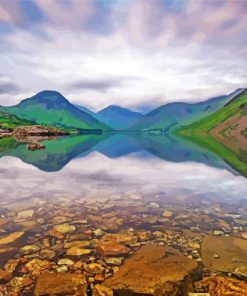 Wast Water Paint By Numbers