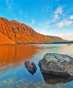 Wast Water Lake England Paint By Numbers