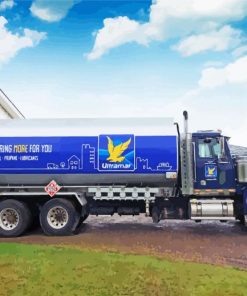 Ultramar Tanker Truck Paint by numbers