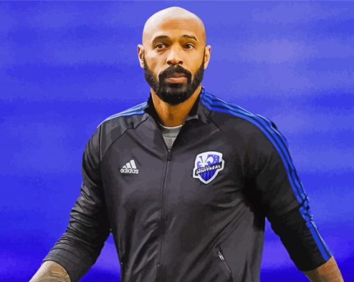 Coach Thierry Henry Paint by numbers