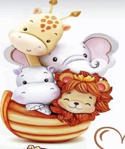 Noah Ark Paint By Numbers