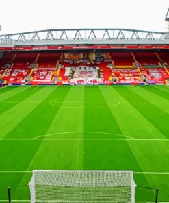 Anfield Liverpool England paint by numbers