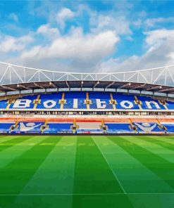 Bolton Wanderers Stadium paint by numbers