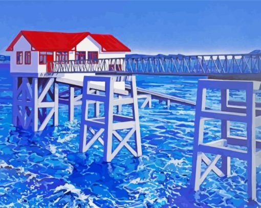 Mumbles Pier Swansea Paint By Numbers