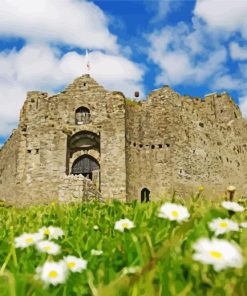 Oystermouth Castle Swansea Paint By Numbers