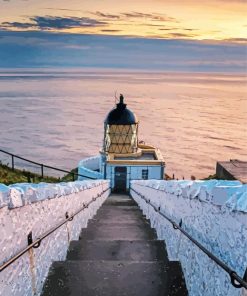 St Abbs Head Paint By Numbers