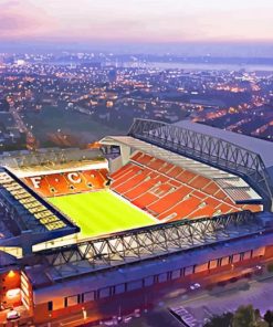 Anfield Stadium paint by numbers