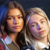Hunter Schafer And Zendaya Paint By Numbers