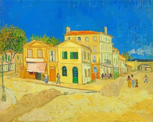 The Yellow House Paint By Numbers