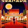 Alhambra Spain Paint By Numbers