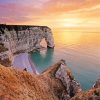 Cool Etretat Sunset Paint By Numbers