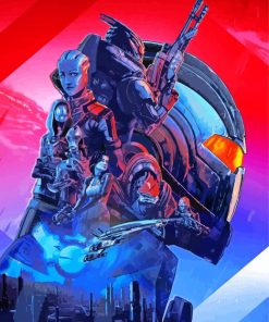 Mass Effect Paint By Numbers