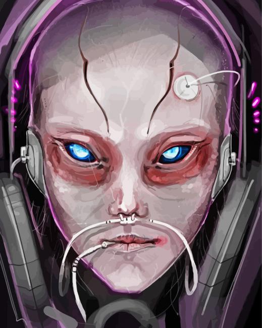 Quarian Paint By Numbers