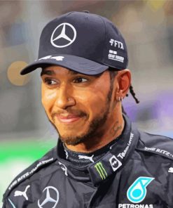 Lewis Hamilton Paint By Numbers