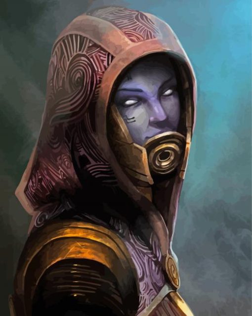 Cool Quarian Paint By Numbers