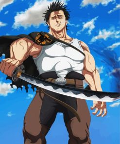 Black Clover Yami Sukehiro Captain Paint By Numbers