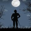 Black Clover Yami Sukehiro Silhouette Paint By Numbers