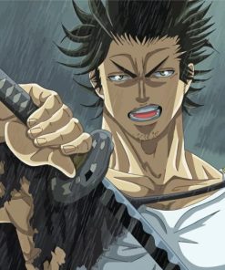 Yami Sukehiro Under Rain Paint By Numbers