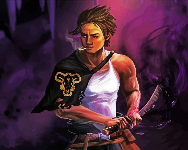 Captain Yami Sukehi Paint By Numbers