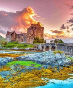 Eilean Donan Castle Paint By Numbers