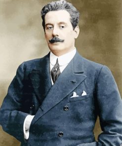Giacomo Puccini Paint By Numbers