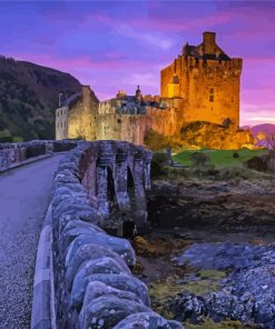 Road To Eilean Donan Paint By Numbers