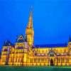 Salisbury Cathedral UK Paint By Numbers