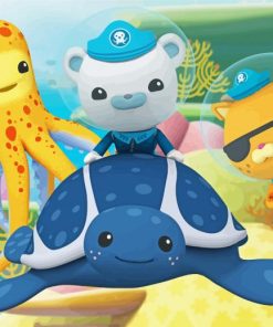 The Octonauts Characters Paint By Numbers