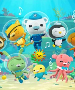 The Octonauts Paint By Numbers
