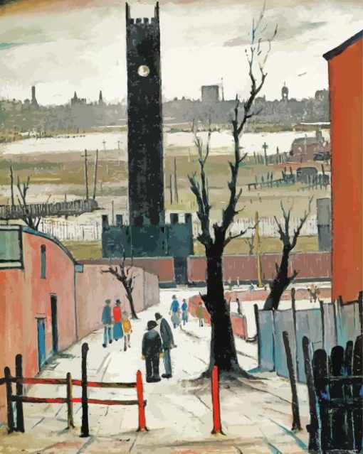 The Clock Tower Paint By Numbers