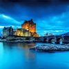 Eilean Donan Castle Scotland Paint By Numbers