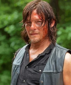 Norman Reedus The Walking Dead Paint By Numbers