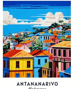 Antananarivo Madagascar Paint By Numbers