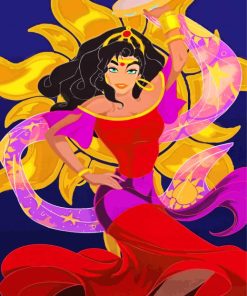 The Hunchback Of Notre Dame Esmeralda Paint By Numbers