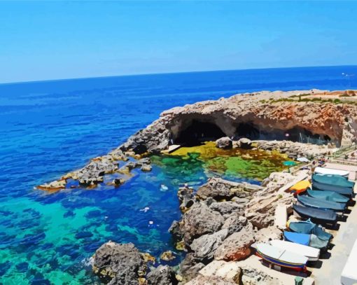 Ghar Lapsi Malta Paint By Numbers