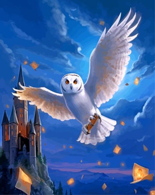 Hedwig Owl Harry Potter Paint By Numbers