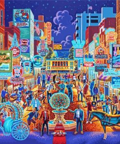 Beale Street Paint By Numbers