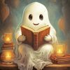 The Nerdy Ghost Paint By Numbers
