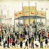 Fairground By LS Lowry Paint By Numbers
