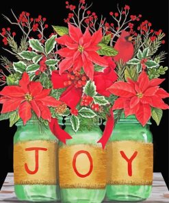 Joy Mason Jars Paint By Numbers