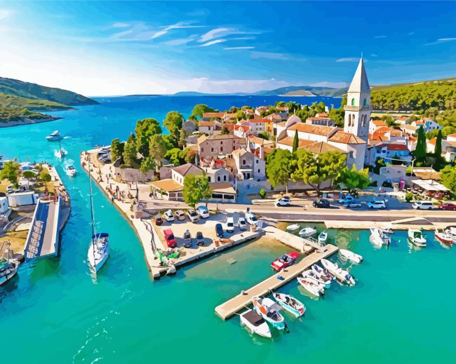 Mali Losinj Paint By Number