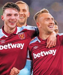 West Ham Players Paint By Numbers