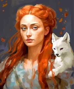 Sansa Stark Paint By Numbers