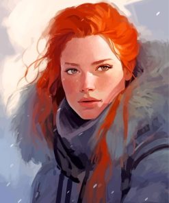 Aesthetic Ygritte Paint By Numbers