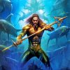 Aquaman Jason Momoa Paint By Numbers