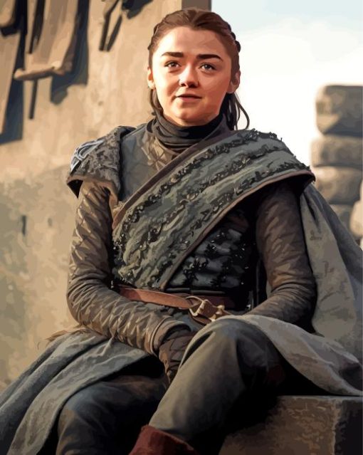 Arya Stark Game of thrones Paint By Numbers