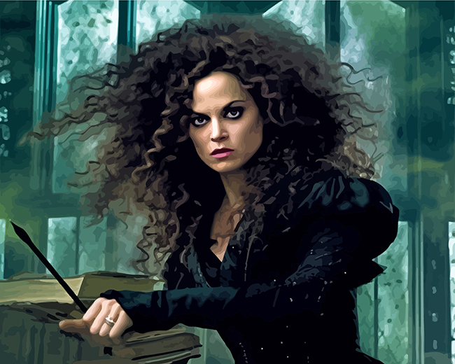 Aesthetic Bellatrix Lestrange Paint By Numbers e