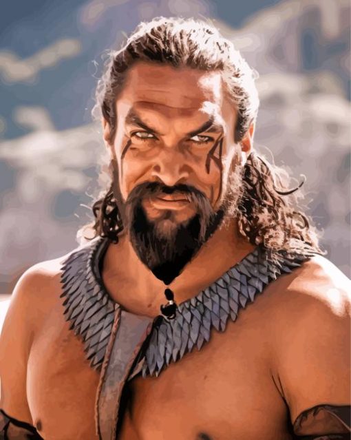 Dothraki Leader Drogo Paint By Numbers