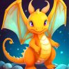 Dragonite Paint By Numbers