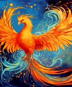 Fawkes Harry Potter Paint By Numbers
